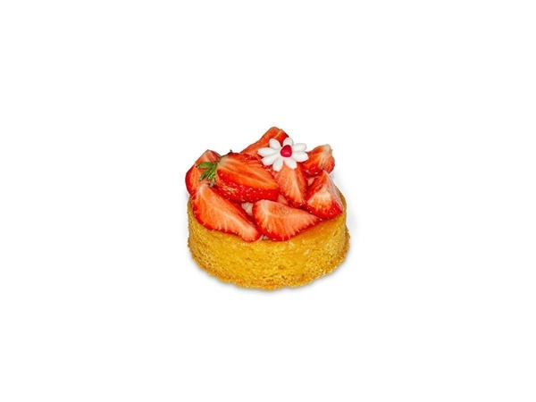 Aardbeien Harde wener gebakje